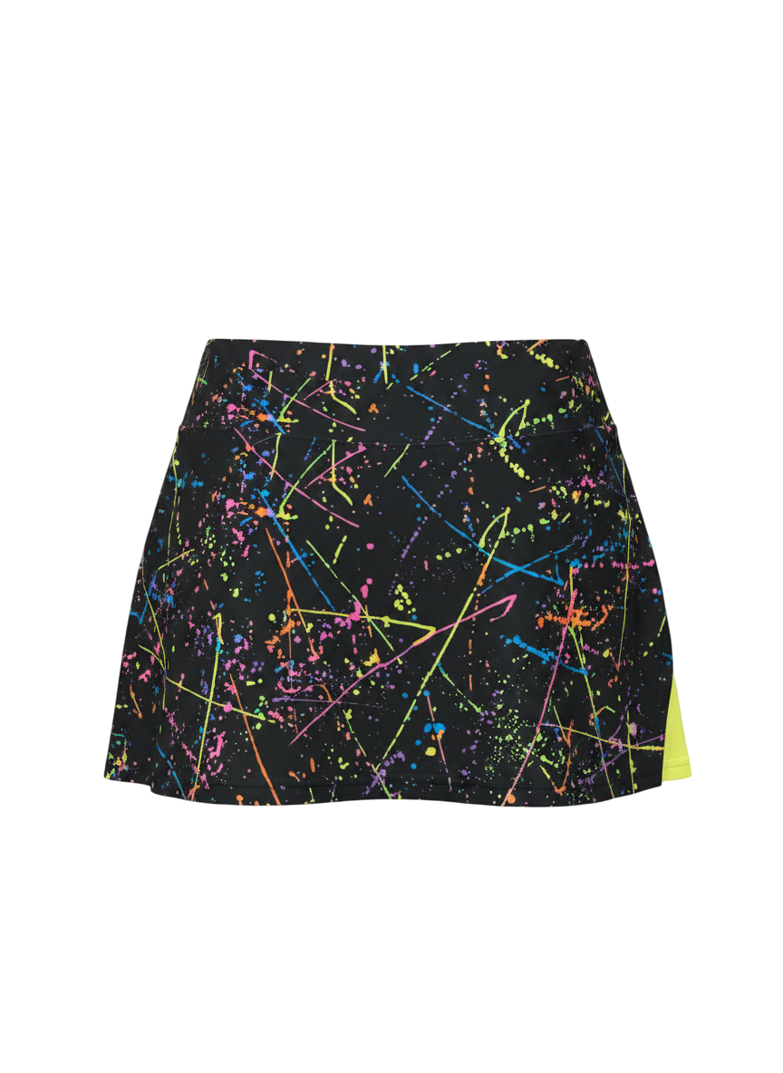 Neon Splatters Skort