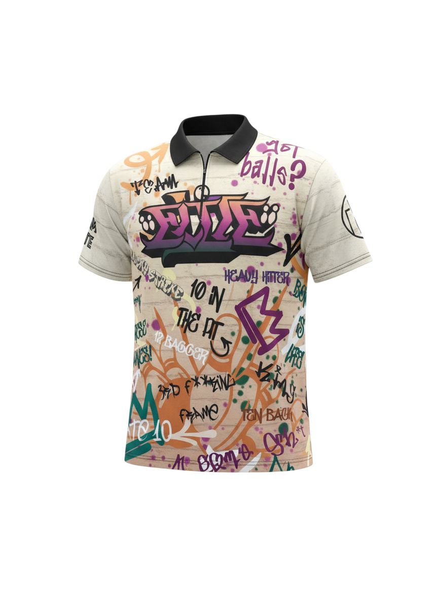 Scribbles Bowling Jersey