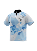 Artwork in Blue Bowling Jersey