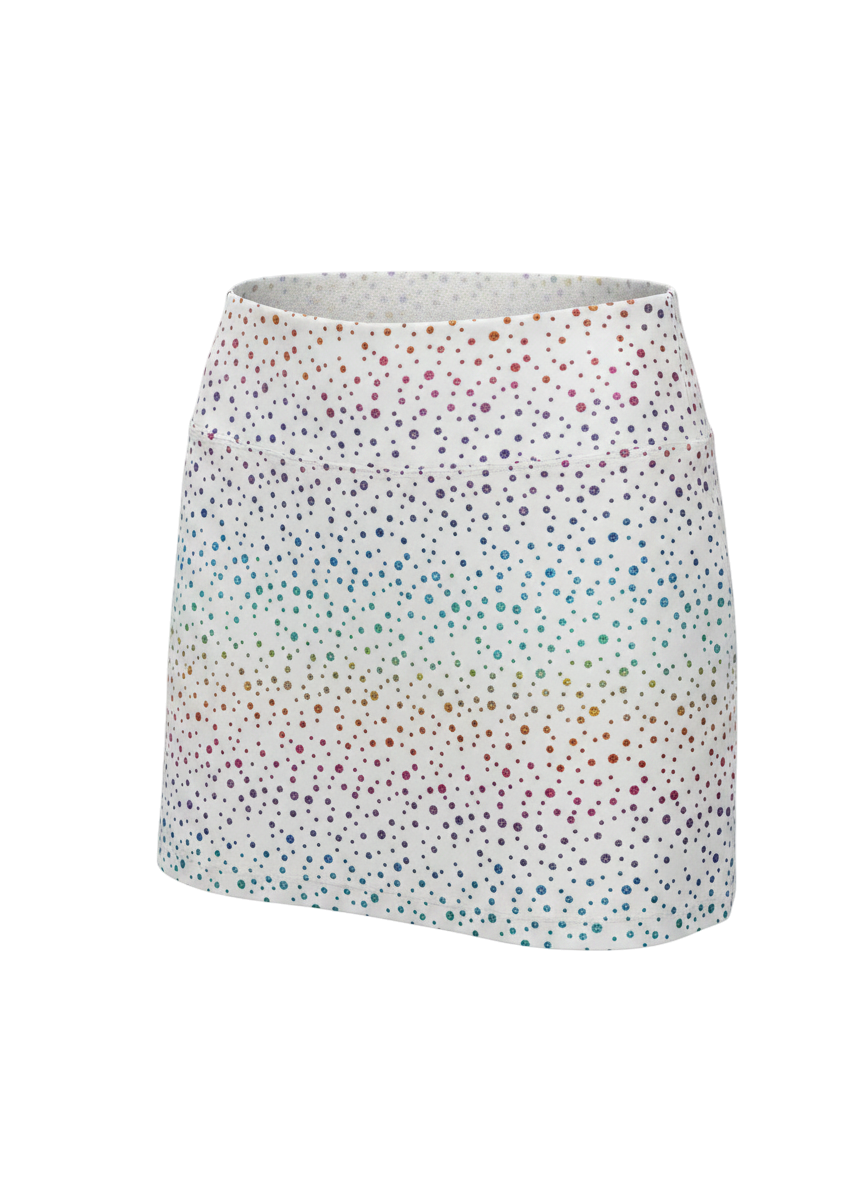 Rainbow Sparkels Womens Skort
